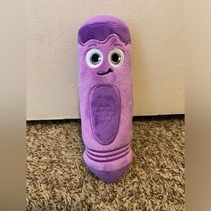 Baby First COLOR CREW TALKING Purple CRAYON. WORKING